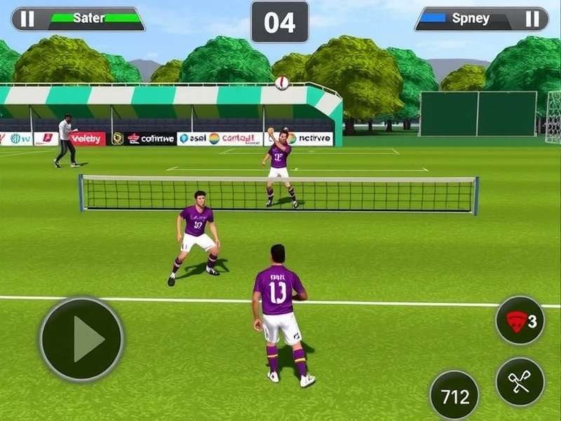Volley Speedsters India Gameplay Screenshot